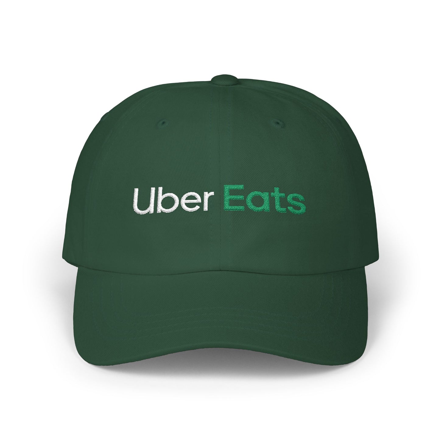 Uber Eats Embroidered Cap – Official Style for Delivery Pros & Fans